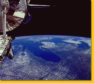 Great Lakes from Space